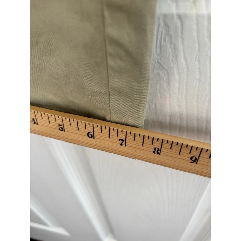 14th & Union Men's Slim Fit Pants 38x31 Khaki‎ Chinos Pockets Preppy Cotton NWOT